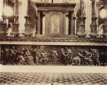 EUGÈNE ATGET (1857-1927) A selection of 7 photographs, including studies of Notre Dame Cathedral.